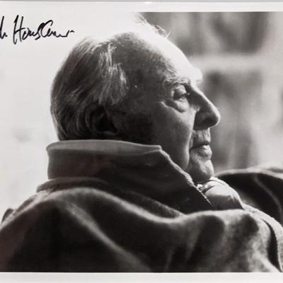 John Houseman Signed Photo