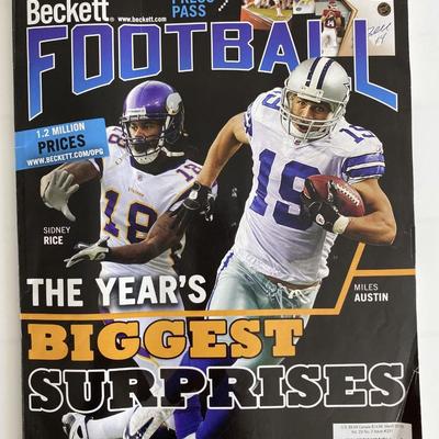 2010 Beckett Football Magazine