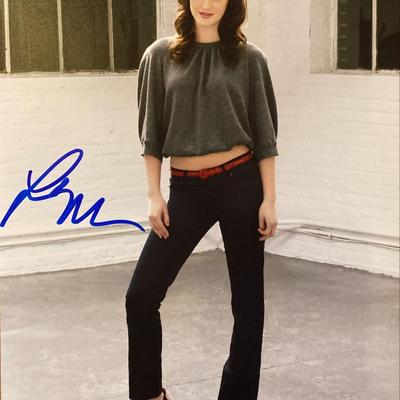 Leighton Meester signed photo 