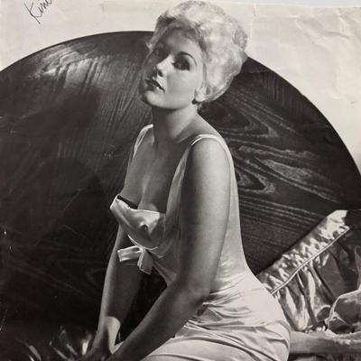 Kim Novak Signed Photo