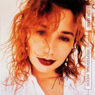 Tori Amos signed Professional Widow single album