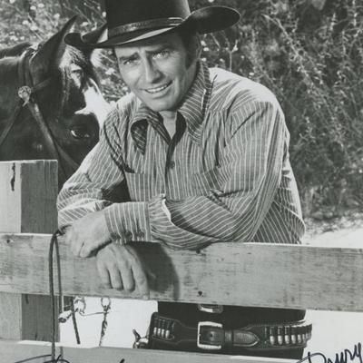 James Drury signed photo