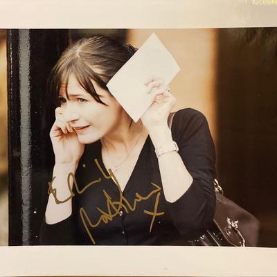 Emily Mortimer signed photo