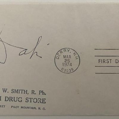 Artist Salvador Dali Signed FDC
