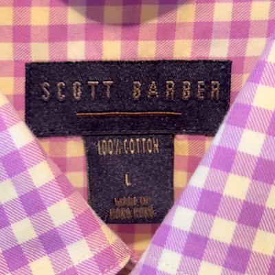 Paul Frederick, Tommy Hilfiger, Scott Barber, and Other Men’s Long Sleeve Button-Ups - sizes M-L (PB-DZ)
