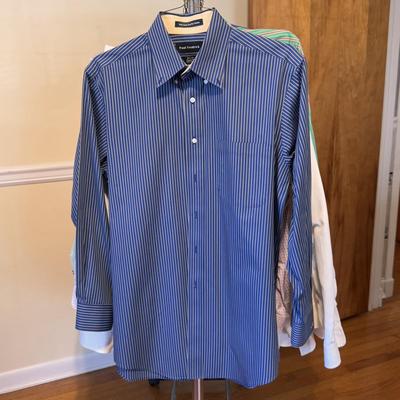 Paul Frederick, Tommy Hilfiger, Scott Barber, and Other Men’s Long Sleeve Button-Ups - sizes M-L (PB-DZ)