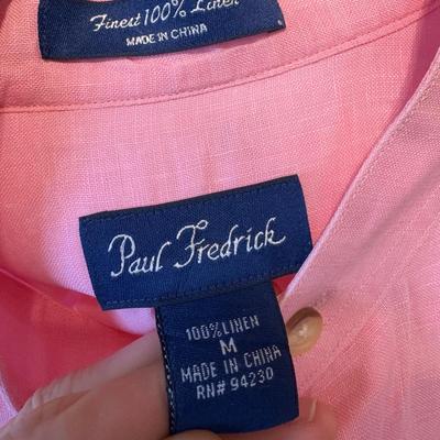 Paul Frederick, Tommy Hilfiger, Scott Barber, and Other Men’s Long Sleeve Button-Ups - sizes M-L (PB-DZ)