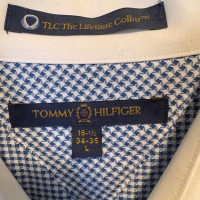 Paul Frederick, Tommy Hilfiger, Scott Barber, and Other Men’s Long Sleeve Button-Ups - sizes M-L (PB-DZ)