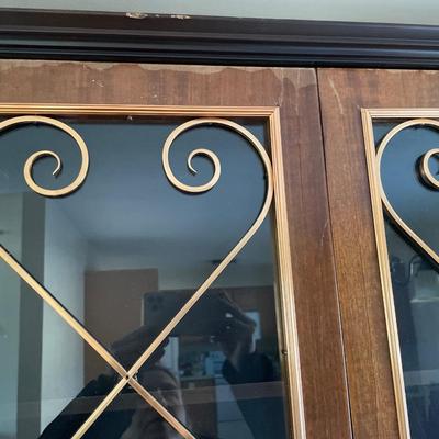 Large imported Italian china hutch