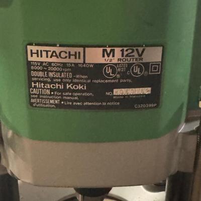 Hitachi 12V 1/2” Router (B1-DZ)