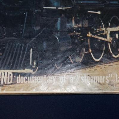 FOR THE TRAIN COLLECTOR! "RAILROAD- A FAREWELL TO STEAM "/SOUND DOCUMENTARY