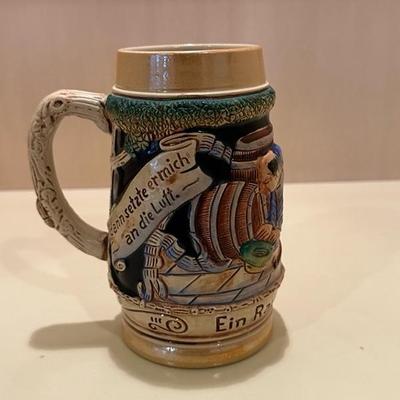 Vintage King Ceramic Beer Stein