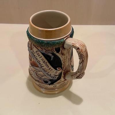 Vintage King Ceramic Beer Stein