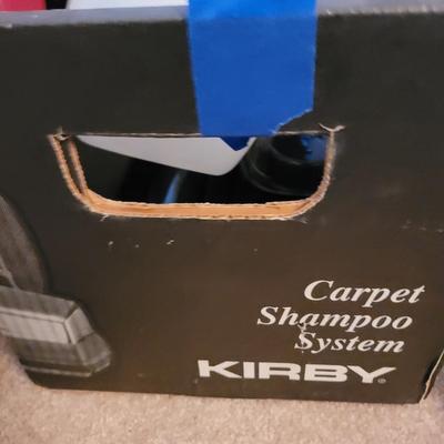 Working Kirby G Six vac with attachment holder amd shampooing attachments