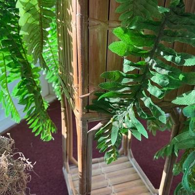Lot of 4 Vibrant House Plants (Faux)