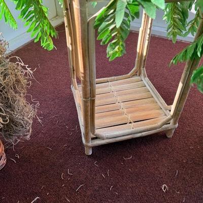 Lot of 4 Vibrant House Plants (Faux)