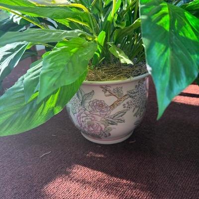 Lot of 4 Vibrant House Plants (Faux)
