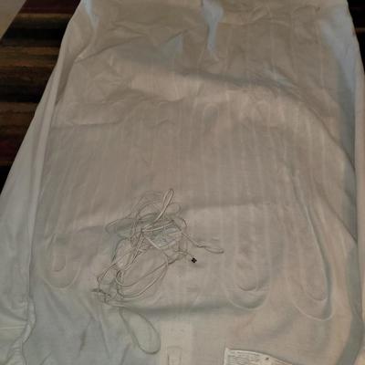 Vintage washable queen sized mattres heating pad,