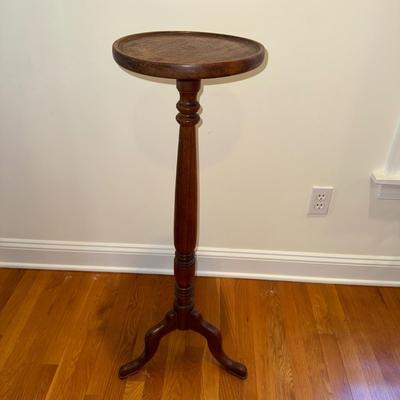 322 Vintage Mahogany Plant Stand