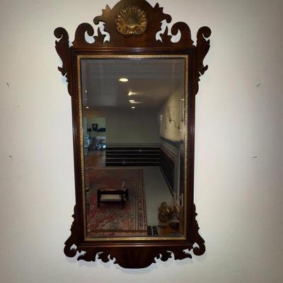 324 Vintage Henkel Harris Chippendale Wall Mirror