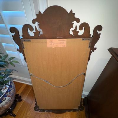 324 Vintage Henkel Harris Chippendale Wall Mirror