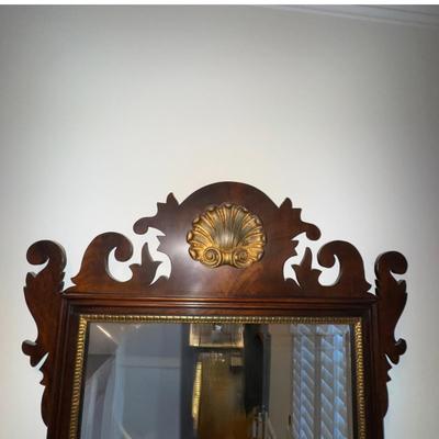 324 Vintage Henkel Harris Chippendale Wall Mirror