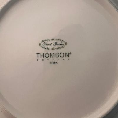 Thomson Pottery ‘Floral Garden’ Dinnerware Set (K-RG)