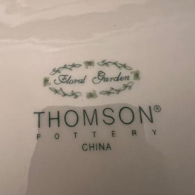 Thomson Pottery ‘Floral Garden’ Dinnerware Set (K-RG)