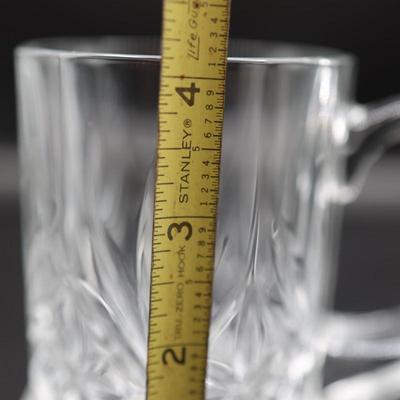 Vintage Crystal Chantilly Mugs (4)