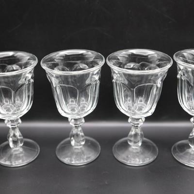 Vintage Colonial 6.5" Water Goblets