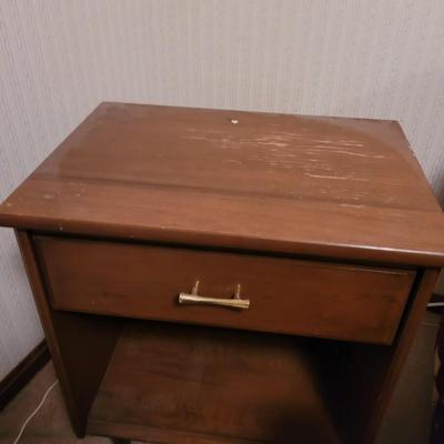 Mid century modern nightstand