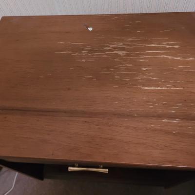 Mid century modern nightstand