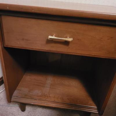 Mid century modern nightstand