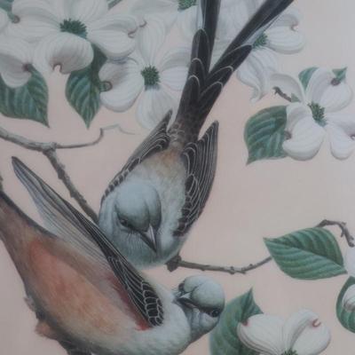 Signed by Richard Sloan, "Scissor Tailed Flycatcher"