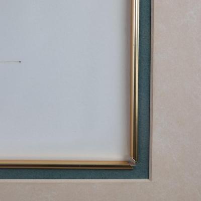 Signed by Richard Sloan, "Scissor Tailed Flycatcher"
