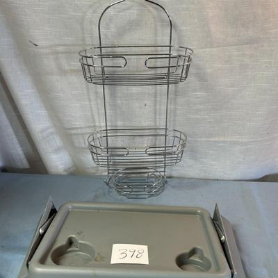 Bath Rack and Chair Tray