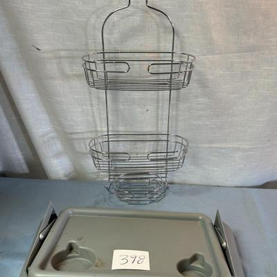 Bath Rack and Chair Tray