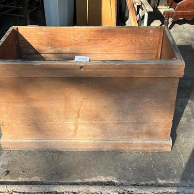 Heavy Vintage Wooden Box
