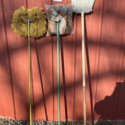 Dust mops and Broom