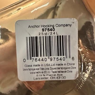 Anchor Hocking Glass Jars, Measuring Cups and Serving Dish
