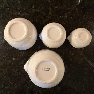 Anchor Hocking Glass Jars, Measuring Cups and Serving Dish