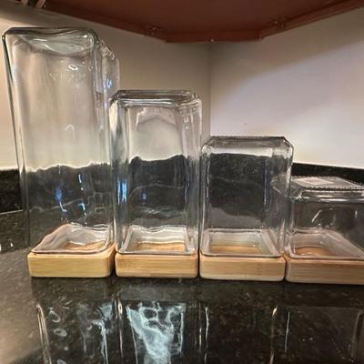 Anchor Hocking Glass Jars, Measuring Cups and Serving Dish