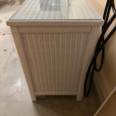 Lexington Wicker Dresser, Mirror & Chair