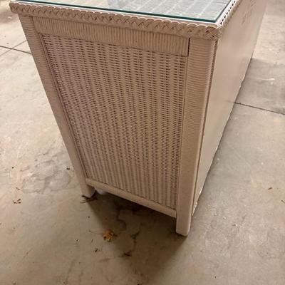Lexington Wicker Dresser, Mirror & Chair