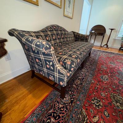 334 Chippendale Style Upholstered Sofa