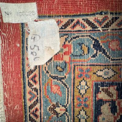 335 Vintage Persian Kashan Area Rug 13'7" x 8'11"
