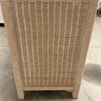 Lexington Wicker Dresser, Night Stand, Mirror and Twin Headboards