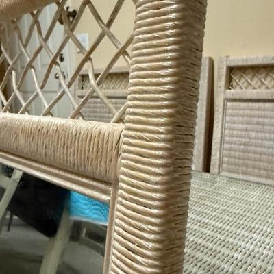 Lexington Wicker Dresser, Night Stand, Mirror and Twin Headboards