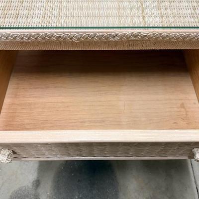 Lexington Wicker Dresser, Night Stand, Mirror and Twin Headboards