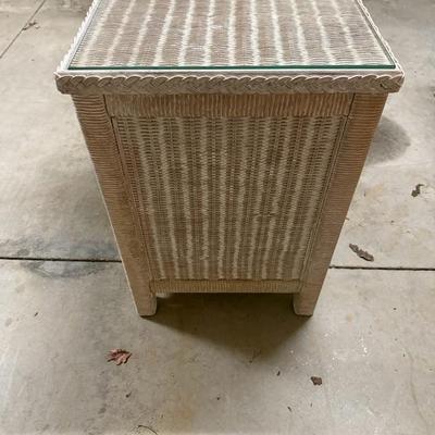 Lexington Wicker Dresser, Night Stand, Mirror and Twin Headboards